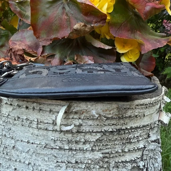 Coach Kristin Chainlink C wristlet - Picture 7 of 12